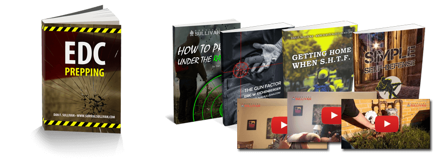 EDC prepping course and bonuses e-covers